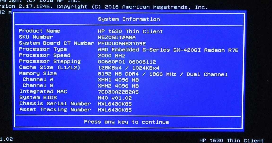 HP T630 AMD GX-420GI (4х 2,0-2.2GHz\4-8-16GB DDR4\128-256GB SSD)