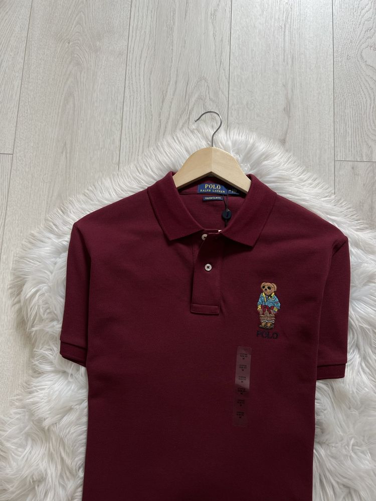 Нове бордове поло, футболка Polo by Ralph Lauren Bear, M