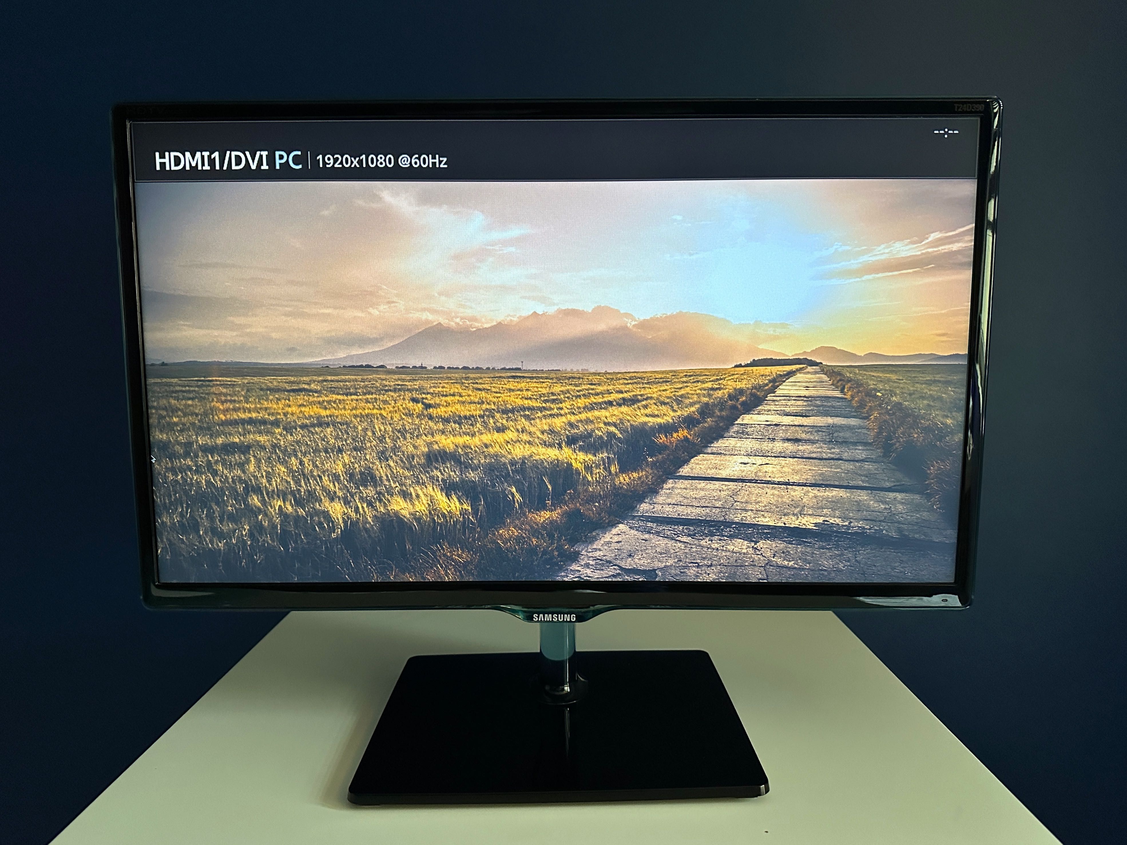 Monitor Samsung 24” 1080p 60Hz z Funkcją TV T24D390EW