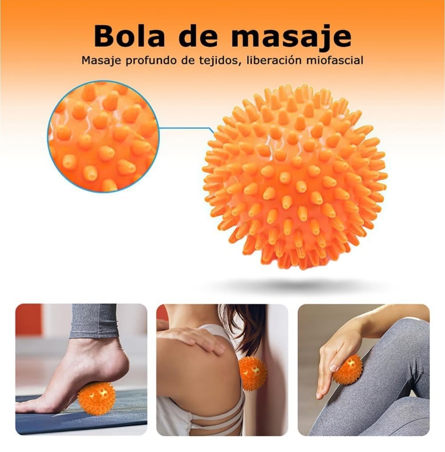 Rolo de massagem muscular 6 em 1