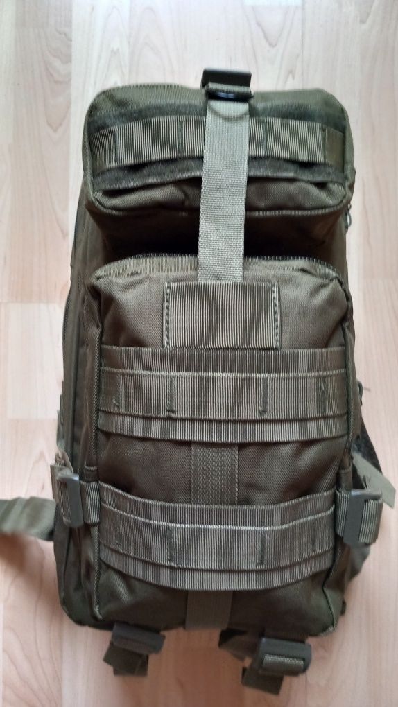 Plecak taktyczny*na survival*idealny bagaż podręczny *khaki*35 l. NOWY