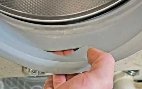 Substituição da borracha do óculo de maquina de lavar roupa.