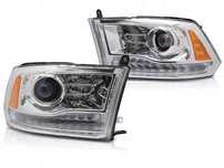 LAMPY REFLEKTORY DODGE RAM 09-18 CHROM LED