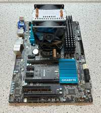 Xeon E3-1270 v2 + Gigabyte GA-Z77X-D3H + 16GB DDR3 Corsair (4x4GB)