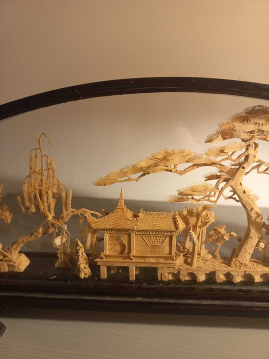 Rzeźba Diorama Chiny