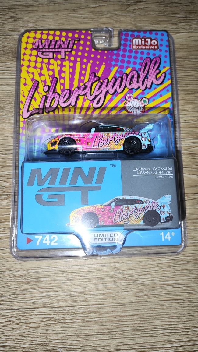 Mini gt Nissan skyline r35 lbwk