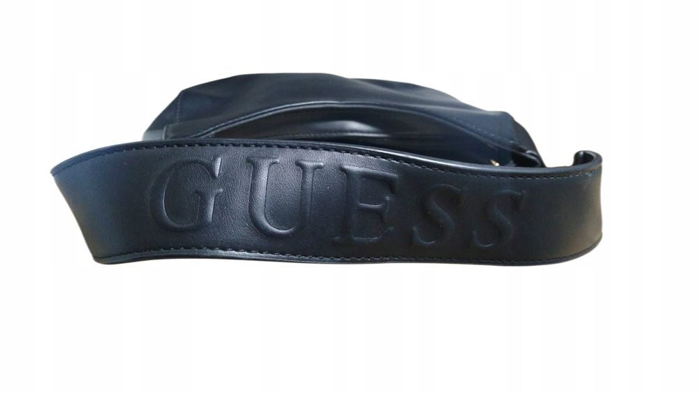 Guess Torebka Damska Czarna Logowana Pikowana T569