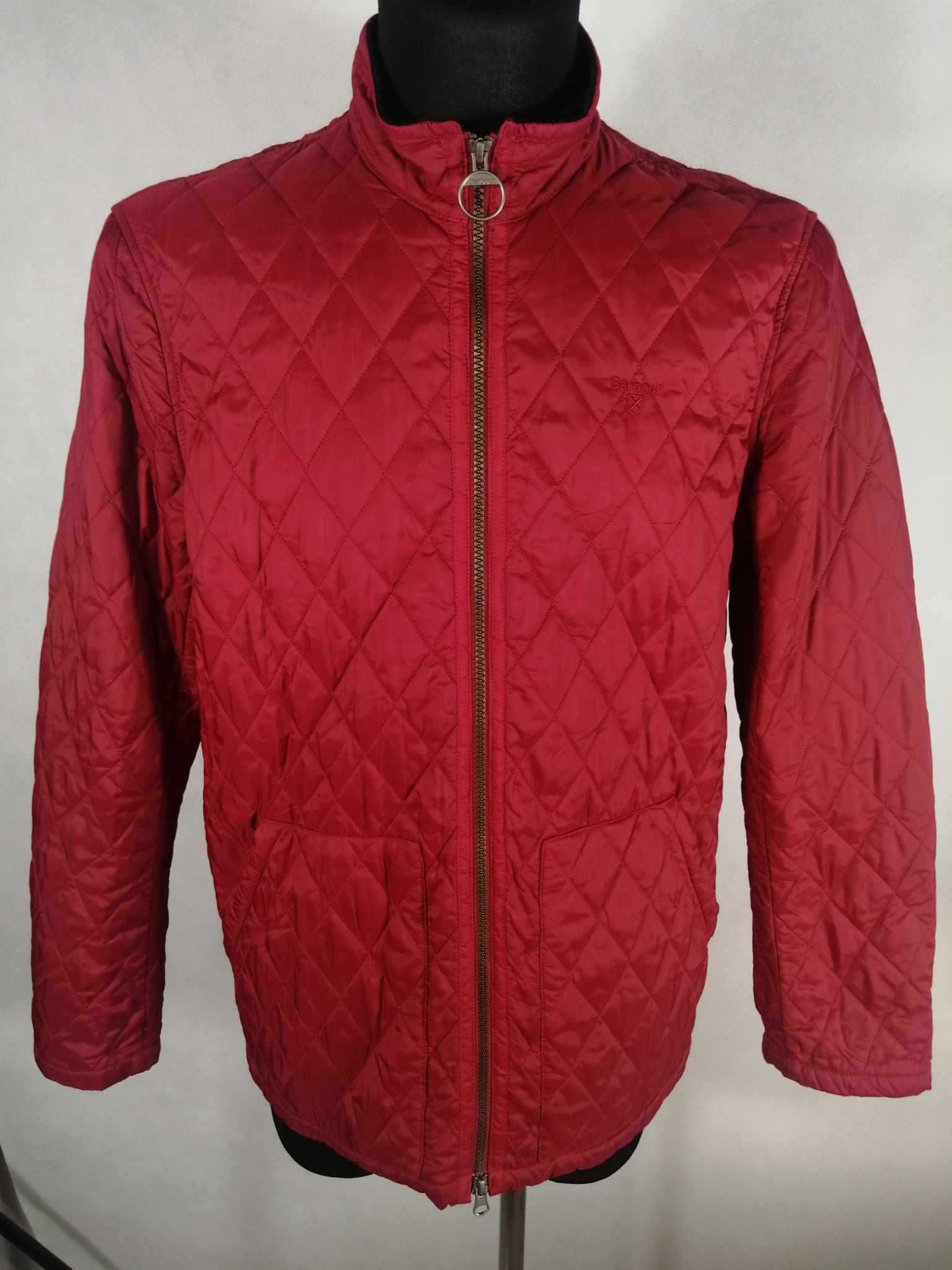 BARBOUR Lakeside Quilt Męska Kurtka Pikowana M Oryginalna Super Stan
