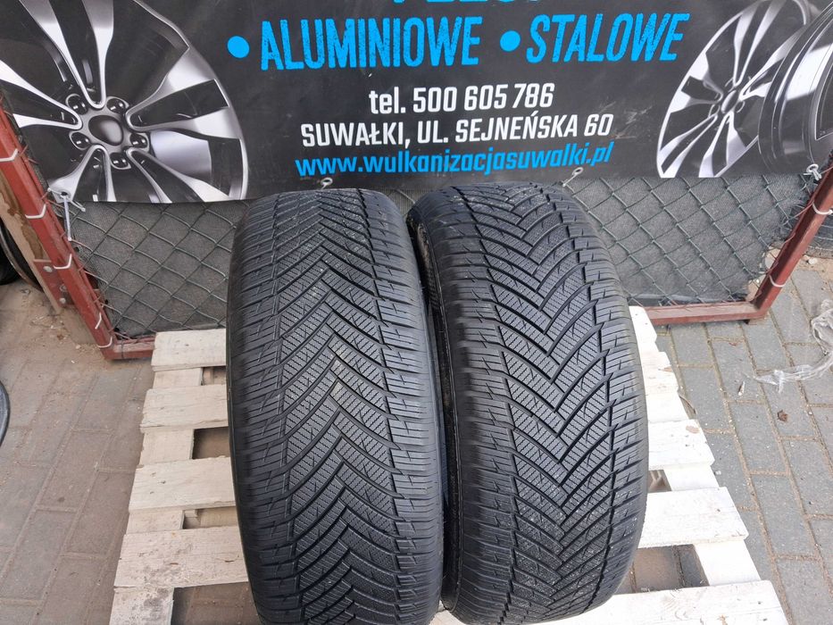 2x używane opony wielosezonowe 235/55 R17 Tristar Gwarancja Montaż