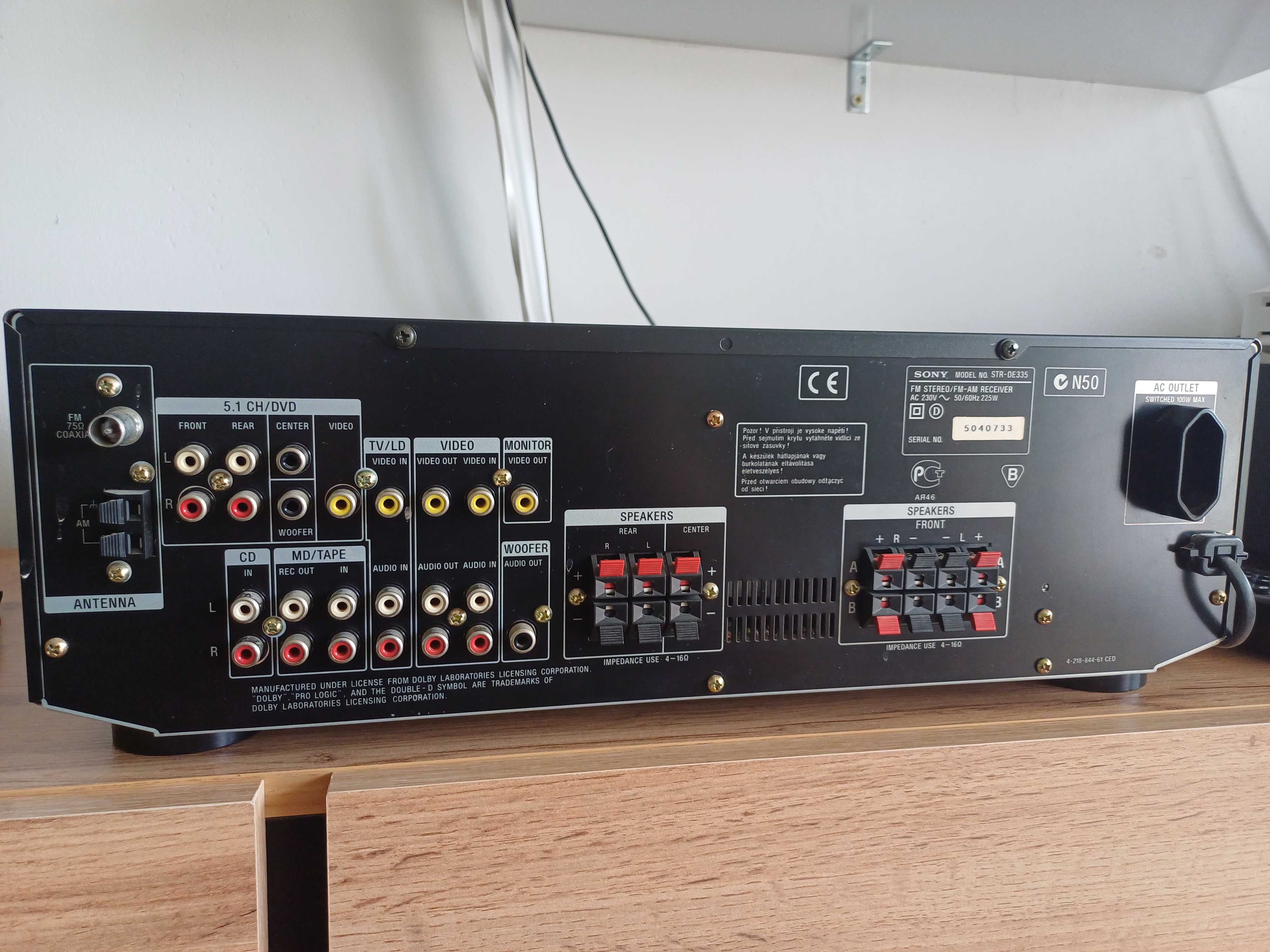 Sony STR-DE 335 amplituner 5.1