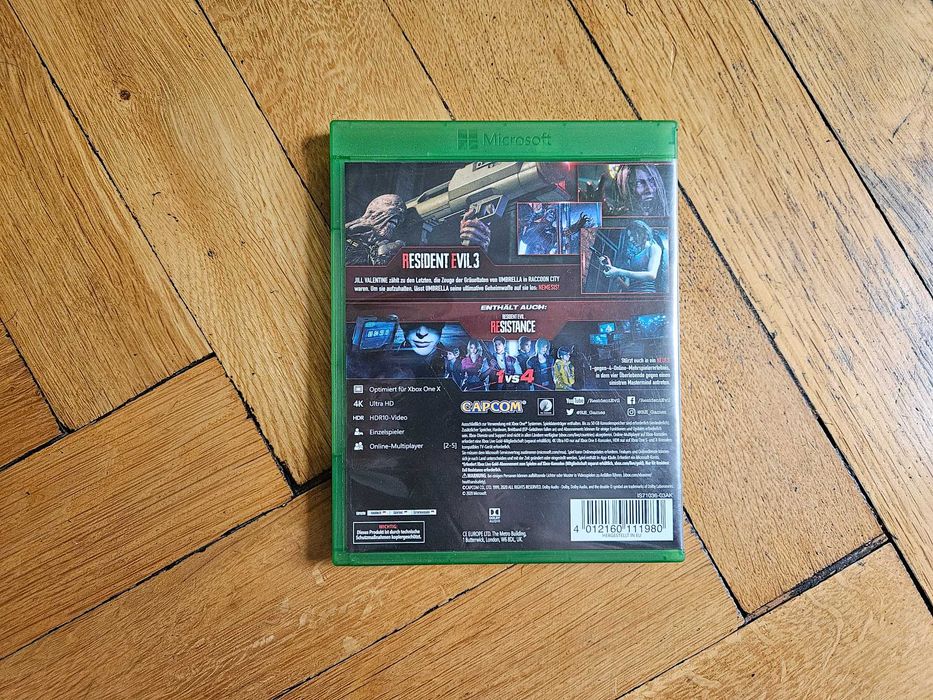 Resident Evil 3 Xbox One/Series X