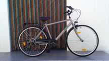 Bicicleta de Adulto, Berg Crosstwon Roda 28, 6v Cinza ( Nova )