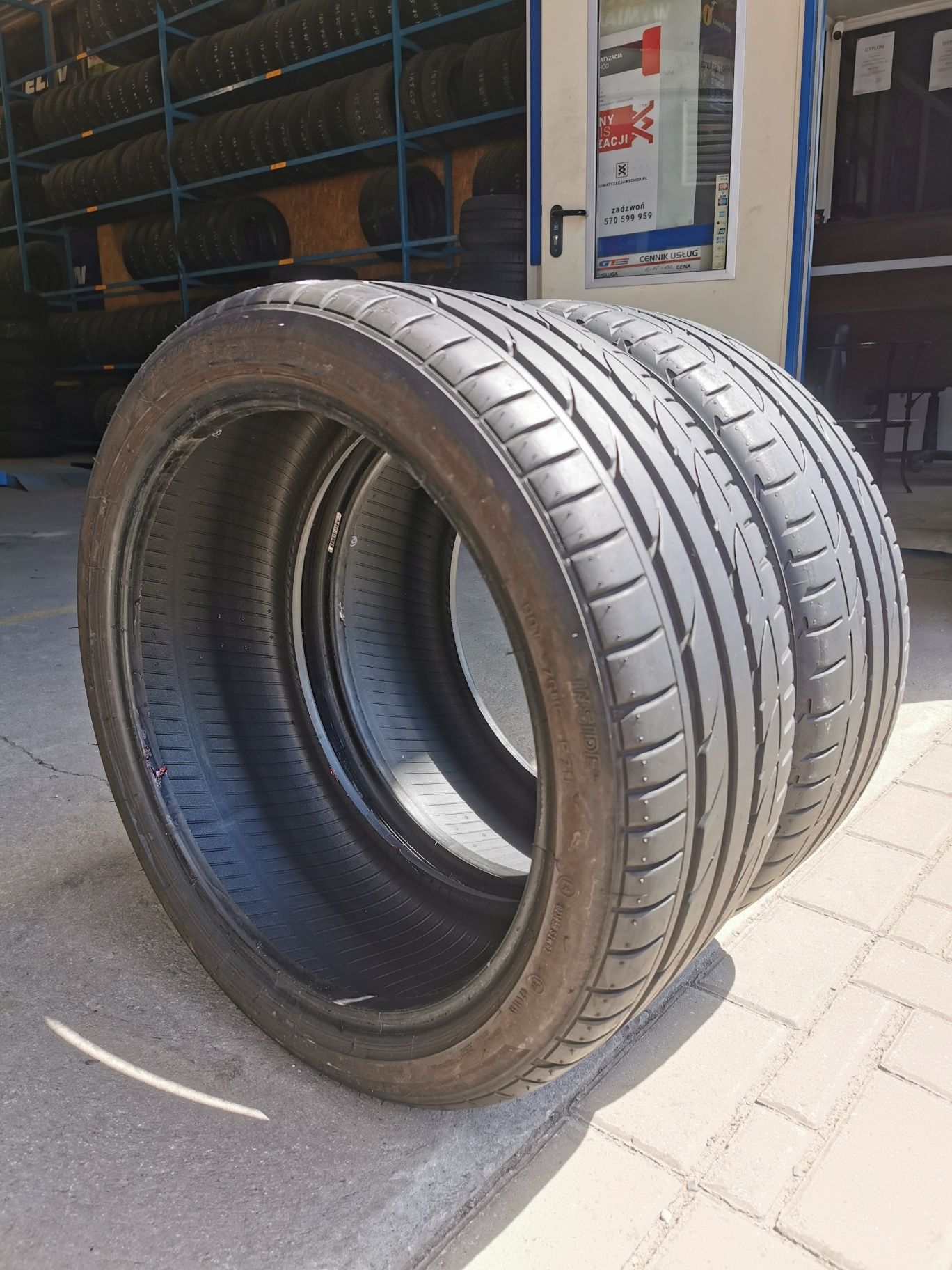 Para opon 215/40R17 87Y Bridgestone Potenza S001