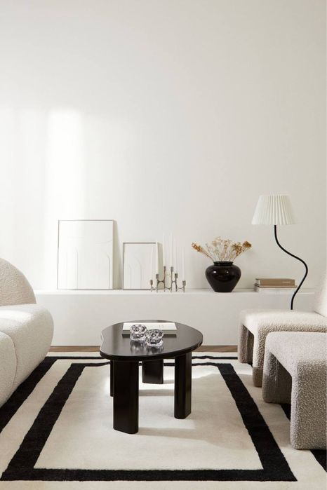 Стіл журнальний придиванний h&m home дерево mango