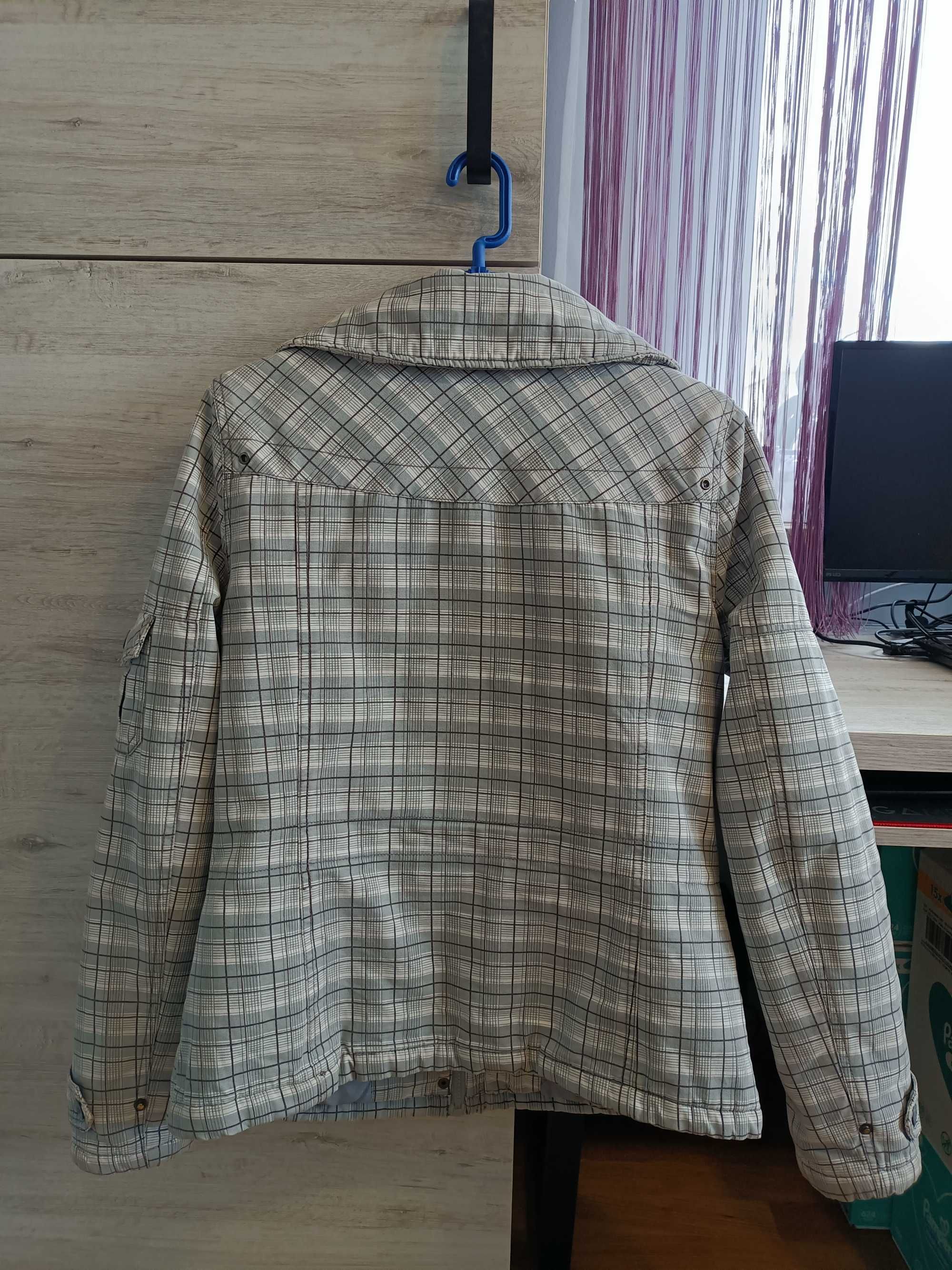 Kurtka damska zimowa w kratę roz. L