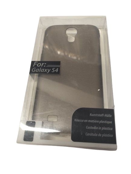 Etui plastikowe do Samsung Galaxy S4 brązowe