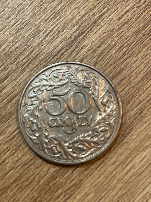 Moneta 50 groszy z 1923 roku
