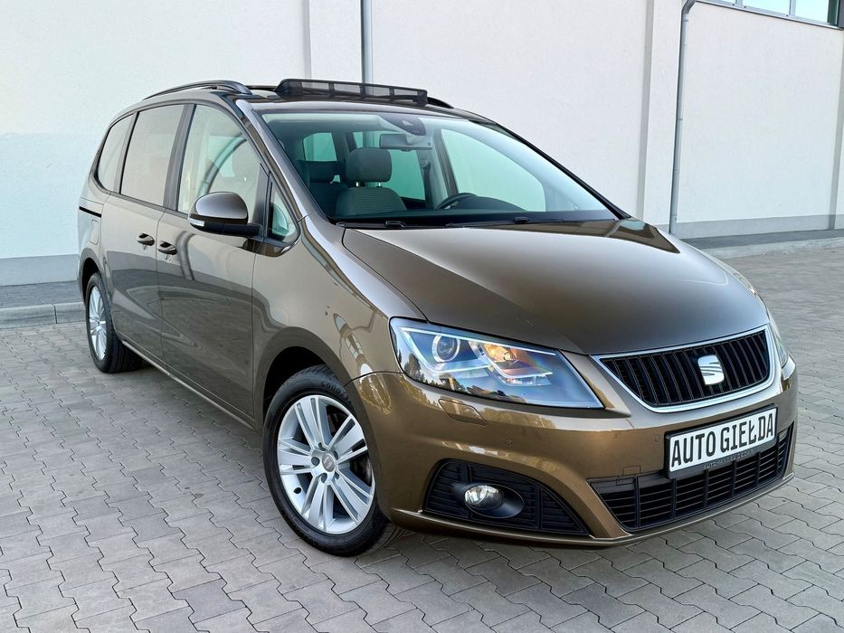 Seat Alhambra 159.oookm•Panorama•7 Foteli•4x4•Kamera•KaribuBraun•Perfekcyjny Stan