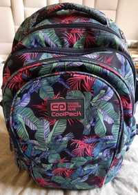 Plecak młodzieżowy szkolny CoolPack Faktor Turquoise Jungle