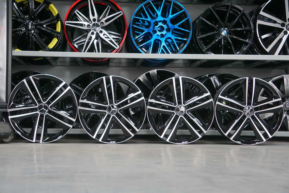 Alufelgi Mercedes CLS W257 8Jx18 i 9Jx18 et33 czarna perla i cnc