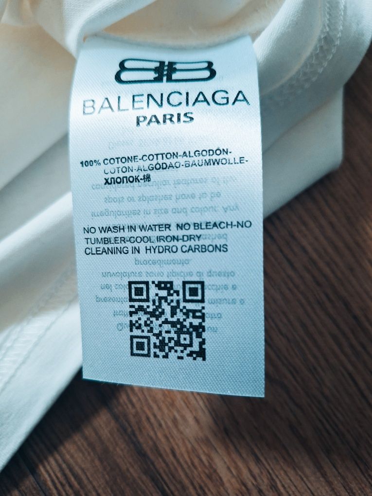 Mega ! T-shirt Balenciaga rozmiar XL promocja