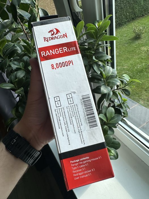 Mysz gamingowa Redragon M910-WS 2.4G bezprzewodowa/przewodowa RGB