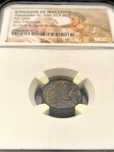 Antyczna moneta UNIT z brązu - Aleksander Wielki - grading NGC