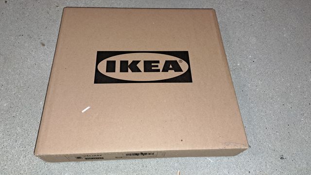 IKEA VÄLJARE Szafka z drzwiami, sosna/wyplatana topola, 35x35x35 cm
