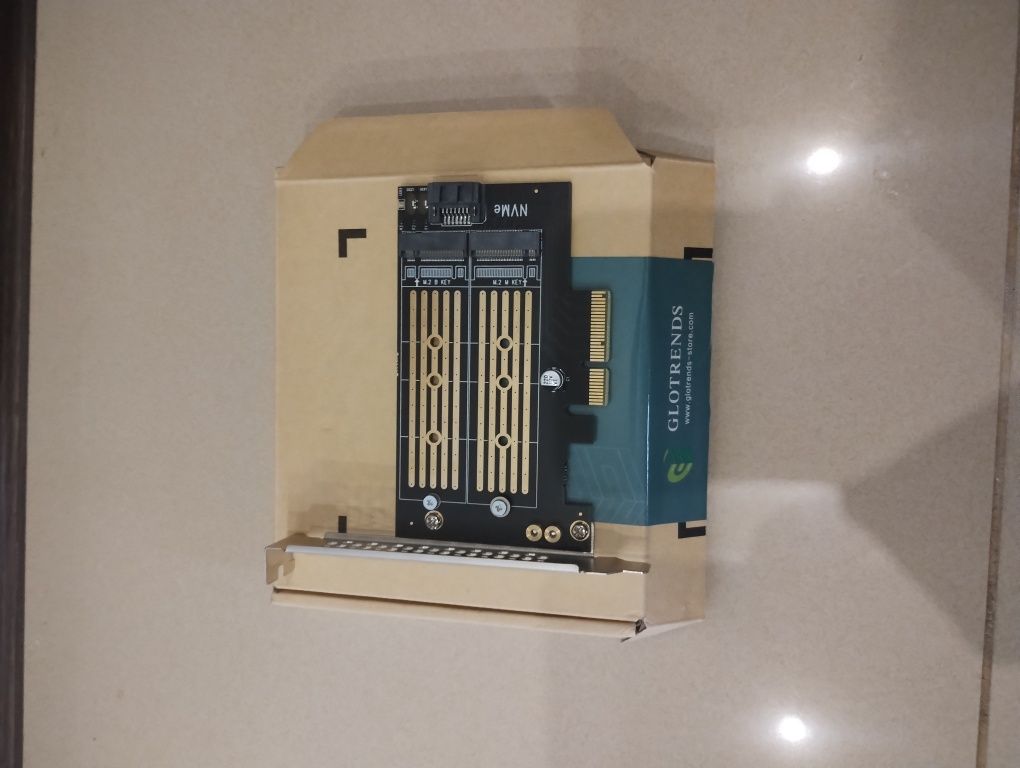 Adapter M.2 NVMe do PCIe 4.0 X4 dla dysków SSD M.2
