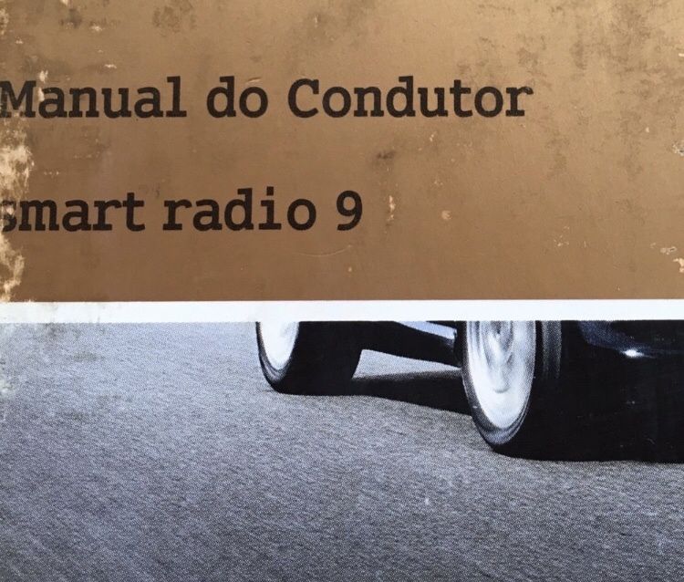 Manual Smart fortwo 451 rádio 9 (nine) em português