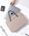 Torba na LAPTOPA 14 WODOODPORNA PRO beżowa elegancka