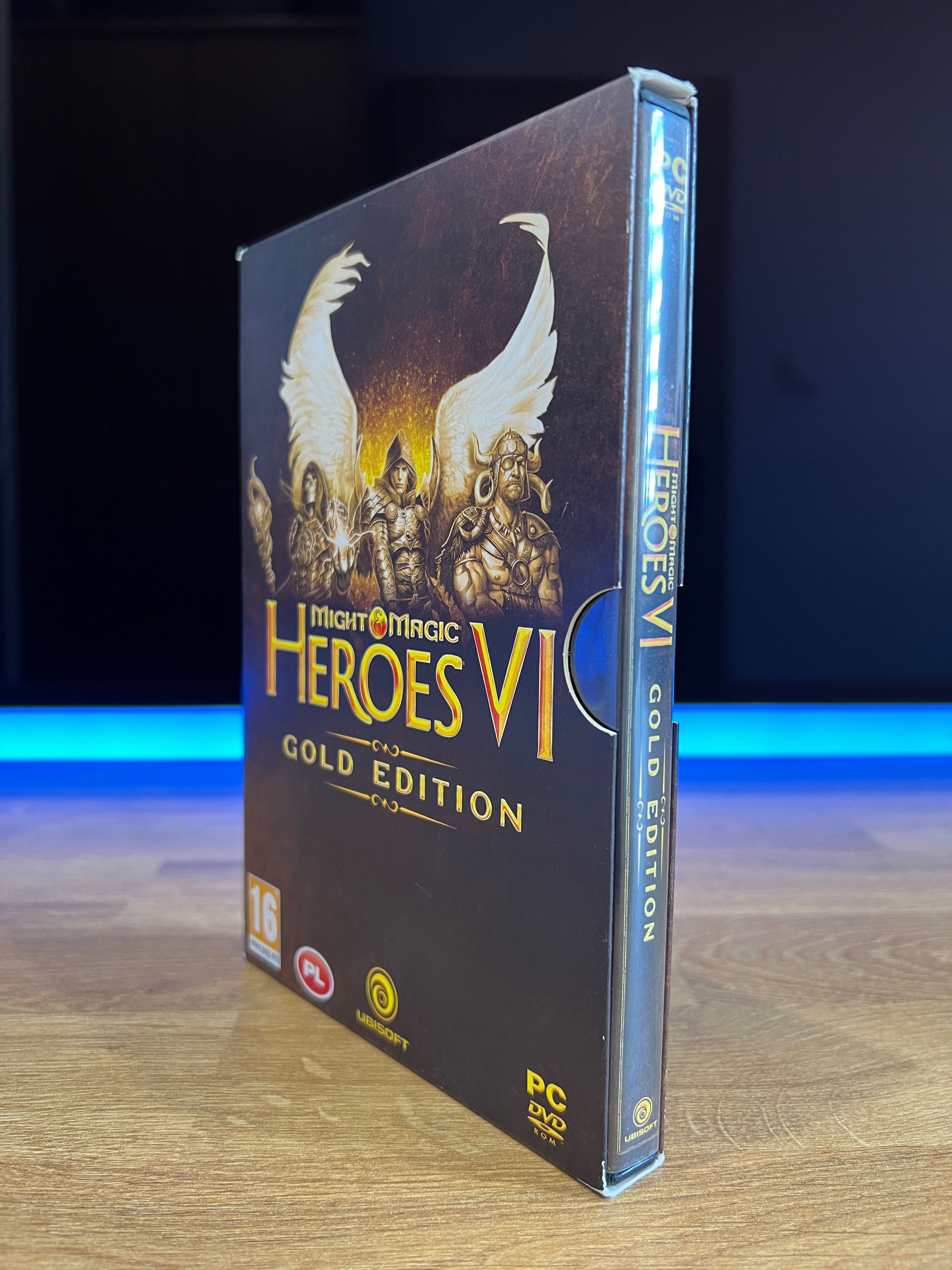 Heroes VI 6 Gold Edition (PC PL 2011) slipcase BOX polskie wydanie