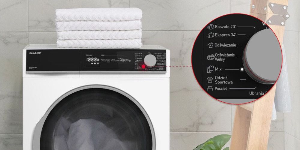 Suszarka do ubrań SHARP - pompa ciepła ' Pralki i suszarki '