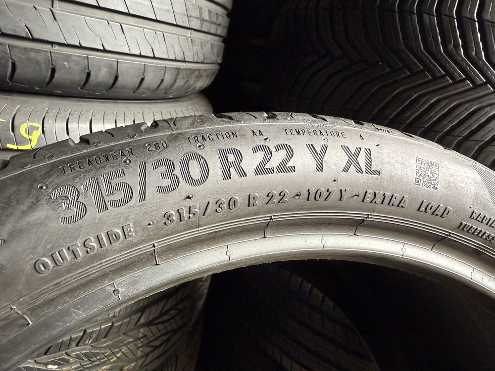 Літні шини 315/30 R22 Continental EcoContact 6 2шт. 80% 2022