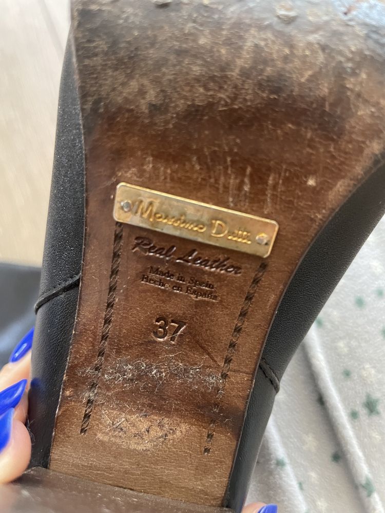 Vendo botas pele Massimo Dutti