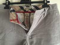 Burberry - Calcas Bombazine Crianca 12 anos - serve 34 adulto