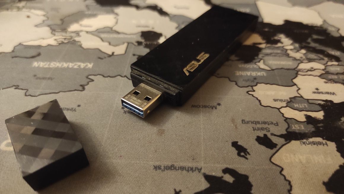 Мережева карта, Wi-Fi адаптер ASUS Dual-bend Wireless AC55