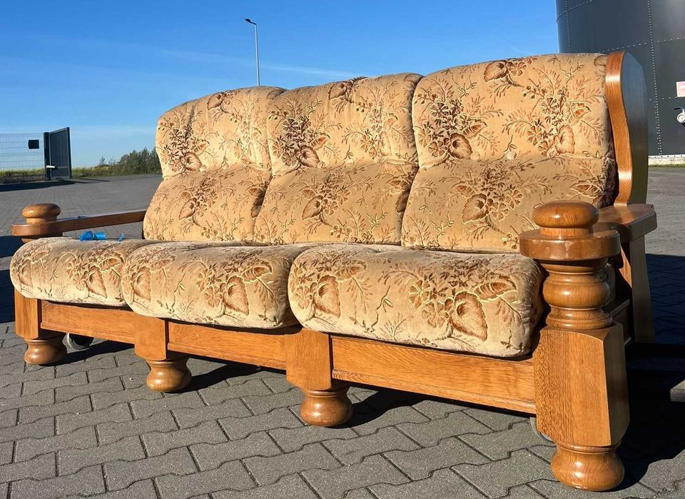 Sofa Dębowa Retro