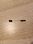 Krótki kabel przejściówka adapter audio z USB-C na JACK 3.5mm