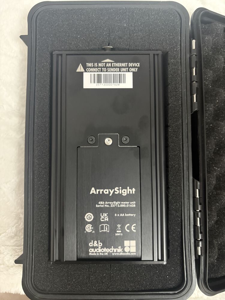 Miernik D&b Arraysight AudioTechnik Z5712