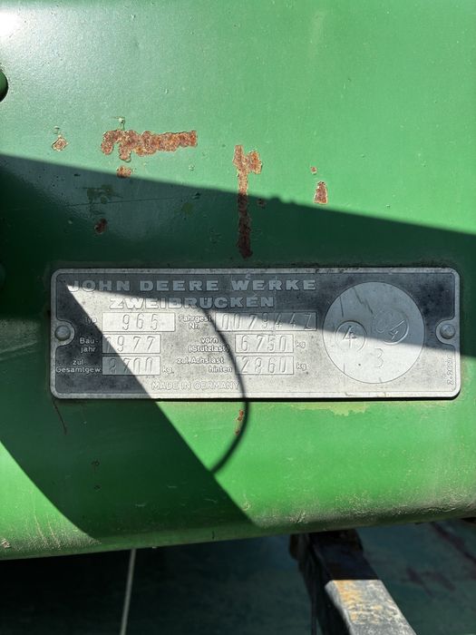 John Deere 965 комбайн Жон Дір