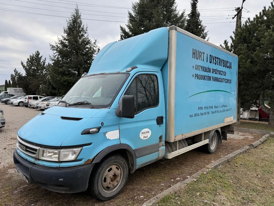 Iveco Daily 35C14  Iveco Daily 35C14 kontener winda bliźniak silnik 3,00