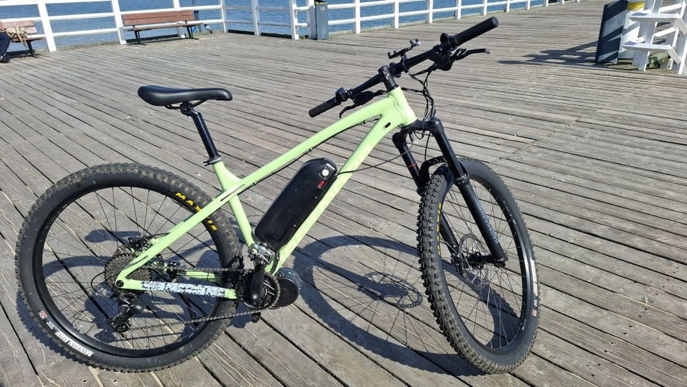 Rower elektryczny, silnik Bafang 750