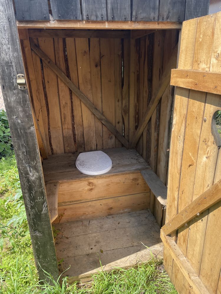 Wychodek budowlany WC toaleta latryna