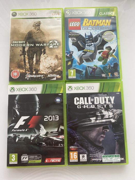 Sprzedam gry Xbox 360