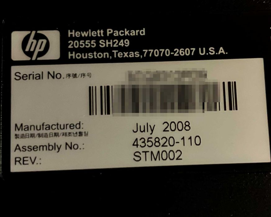 Monitor HP W1907s – 19” – Excelente Estado