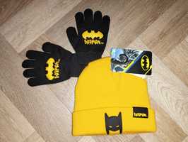 Комплект Шапка-бини и рукавички Batman