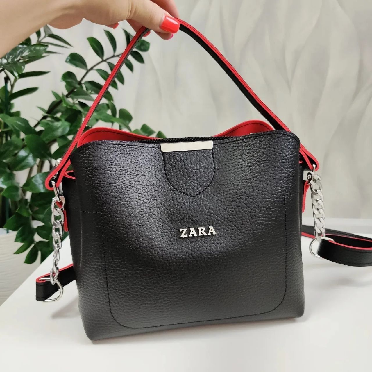 Гарна  жіноча сумочка, женская сумочка, сумка в стиле Zara