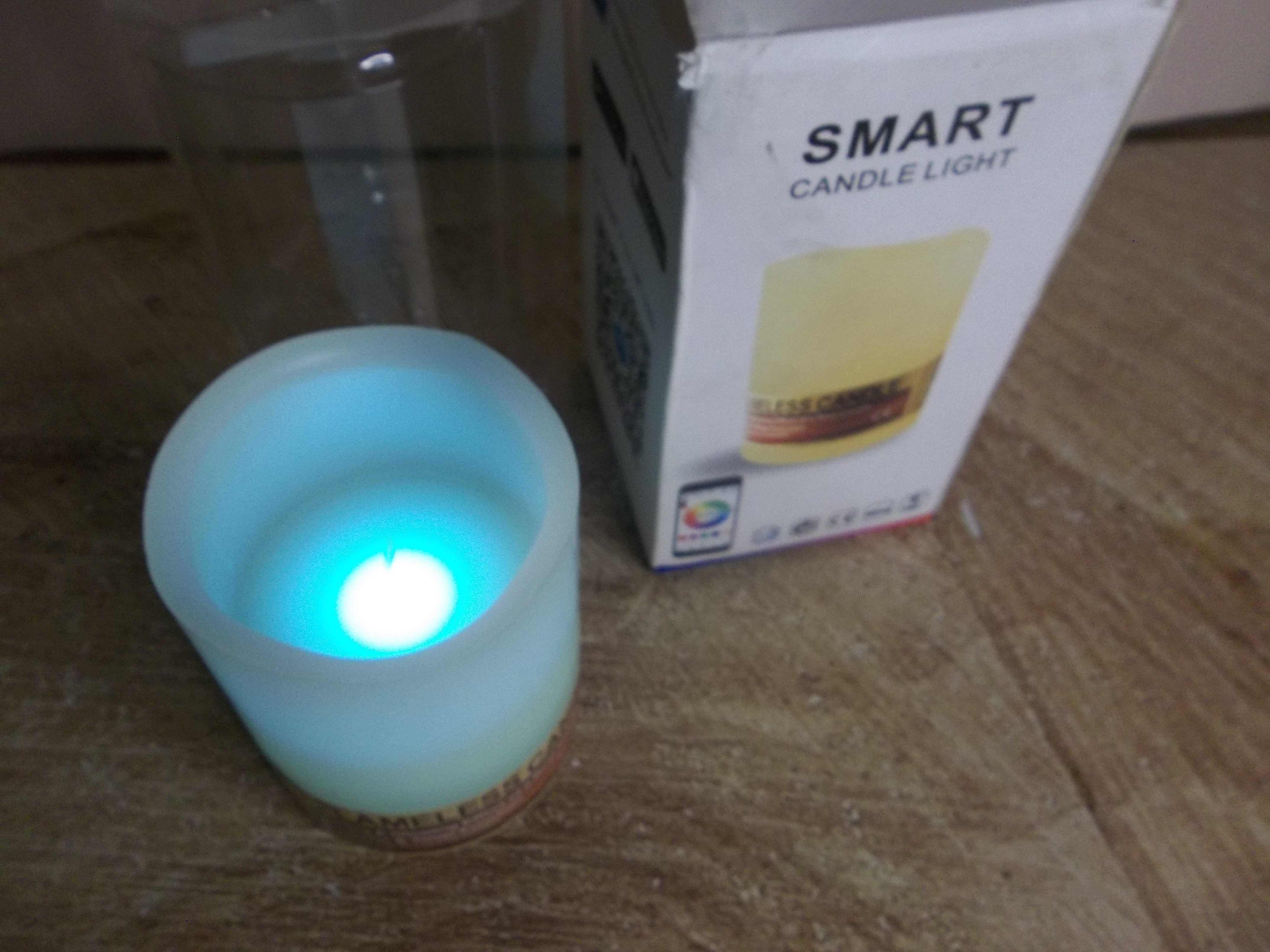 smart bluetooth led свеча + приложение 16mln цвет