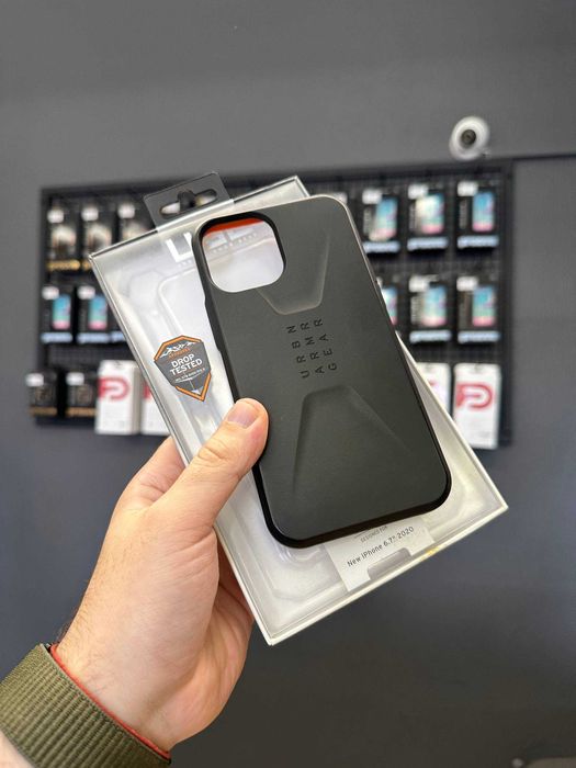 Чохол UAG для iPhone 12 Pro Max Civilian Black (Original)
